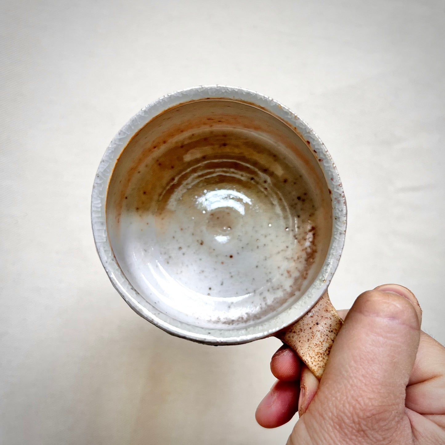 Rainy Day Mug - 10oz - Rustic Mug with Rain Cloud “Even the Sky Cries Sometimes”