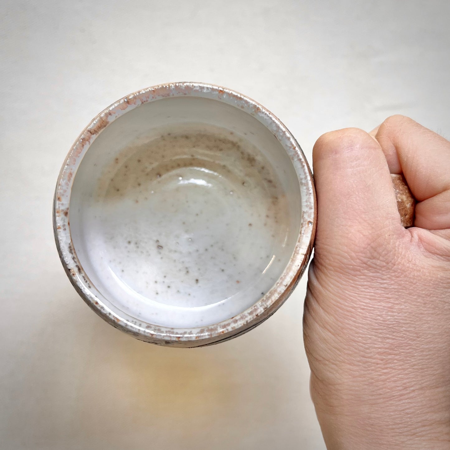 Wood Fired Mug - 9 oz - Willow Leaf Rustic Design