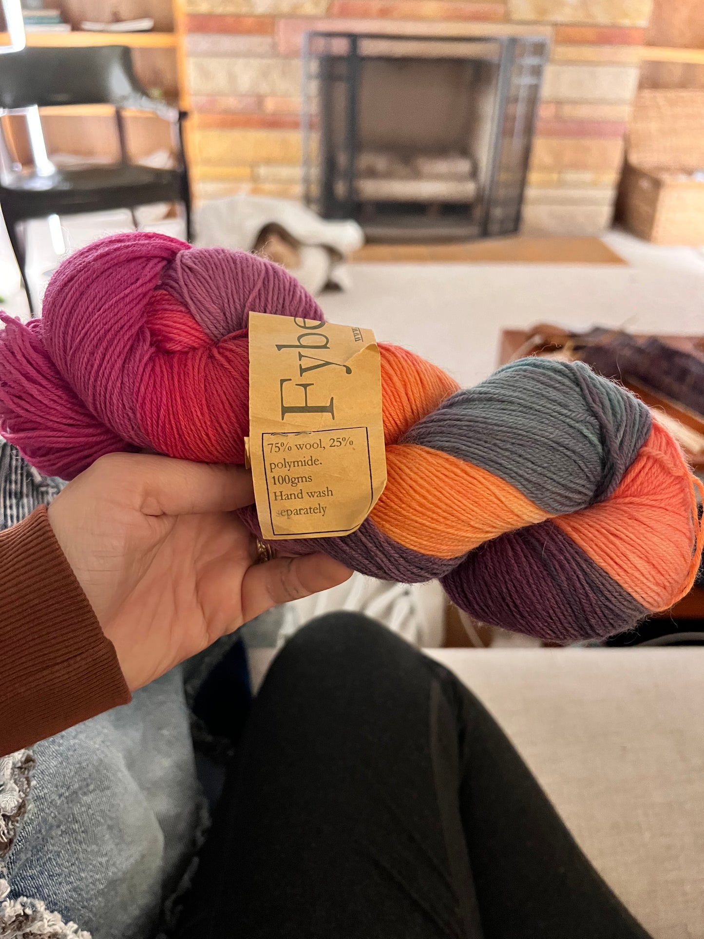 Wood Fired Mug -  8oz - Rustic Willow Leaf Design